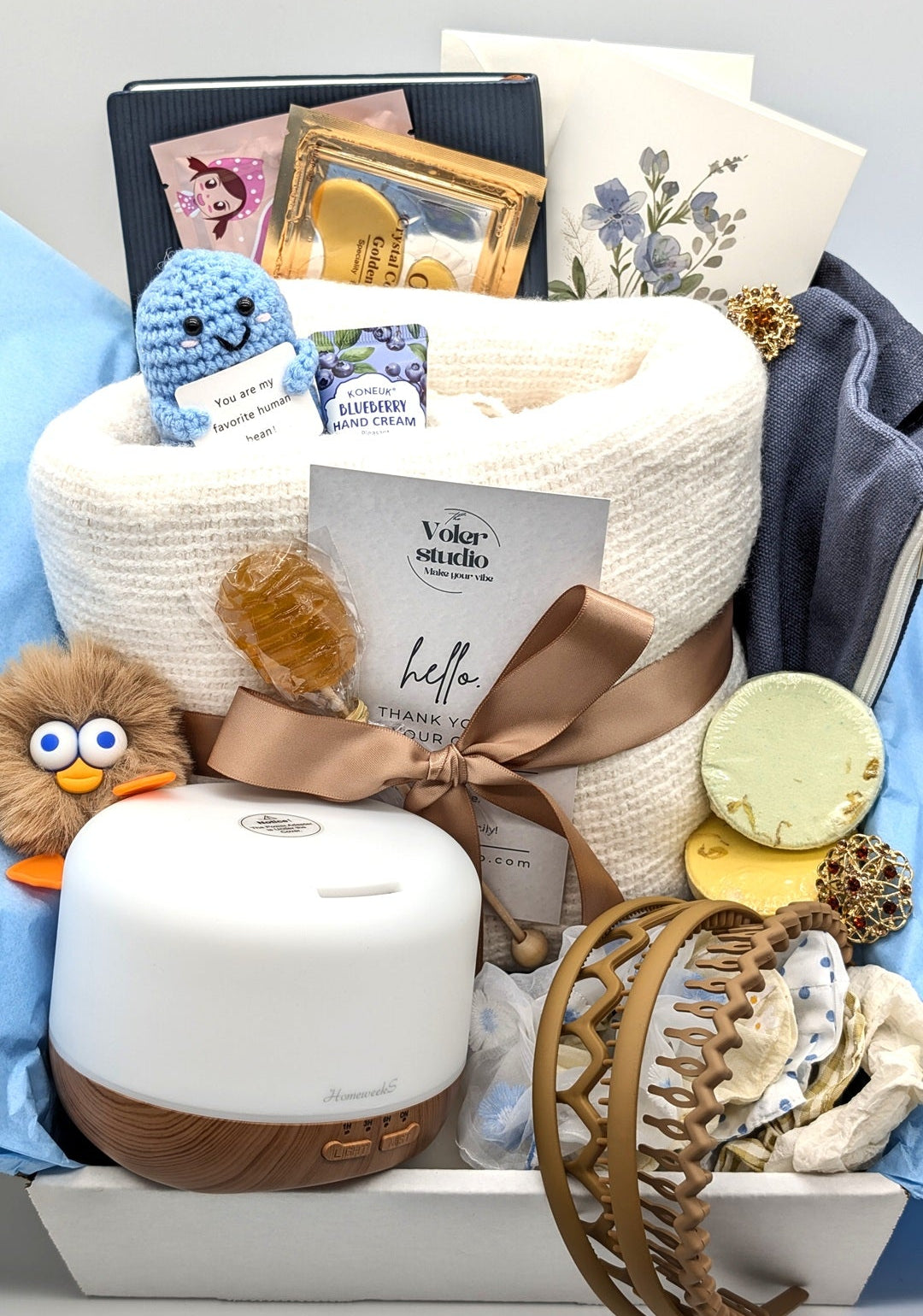 🧘♀️ The Ultimate Serenity & Hygge Blue Box 🏡 Mega Gift Box (26 Items)