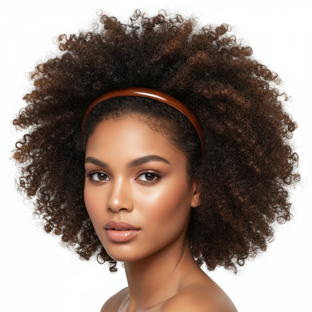 4-Pack Non-Slip Headbands with Teeth | Plastic Hairbands for Women