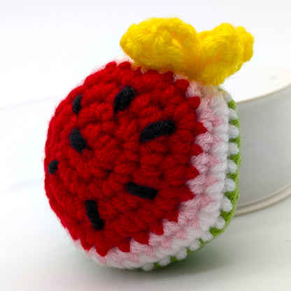 Half a Watermelon Positive Vibes Crochet Minis