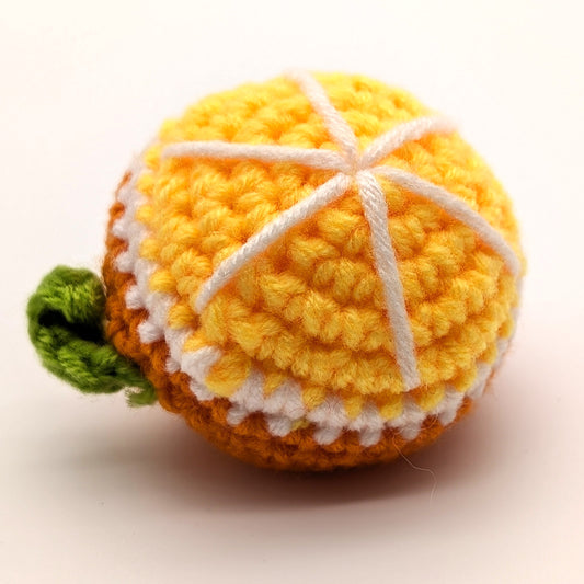 Luscious Orange Positive Vibes Crochet Minis