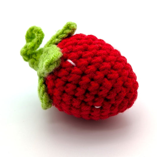 Velvety Strawberry Positive Vibes Crochet Minis