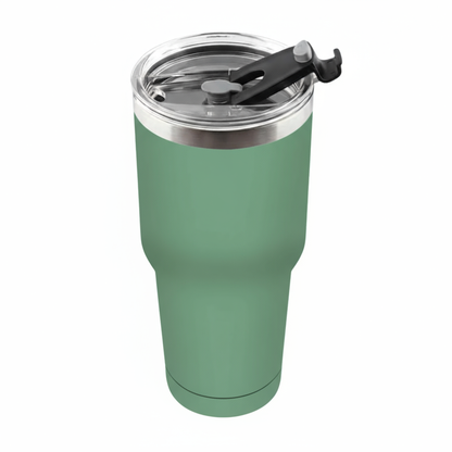 30oz Insulated Stainless Steel Tumbler | Splash-Proof Travel Mug