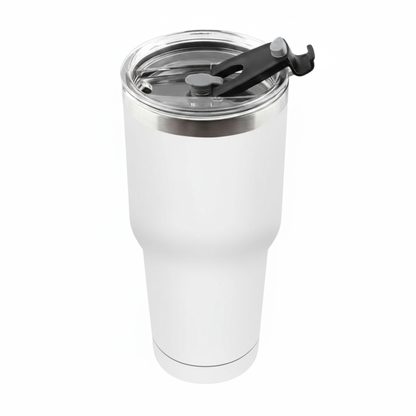 30oz Insulated Stainless Steel Tumbler | Splash-Proof Travel Mug