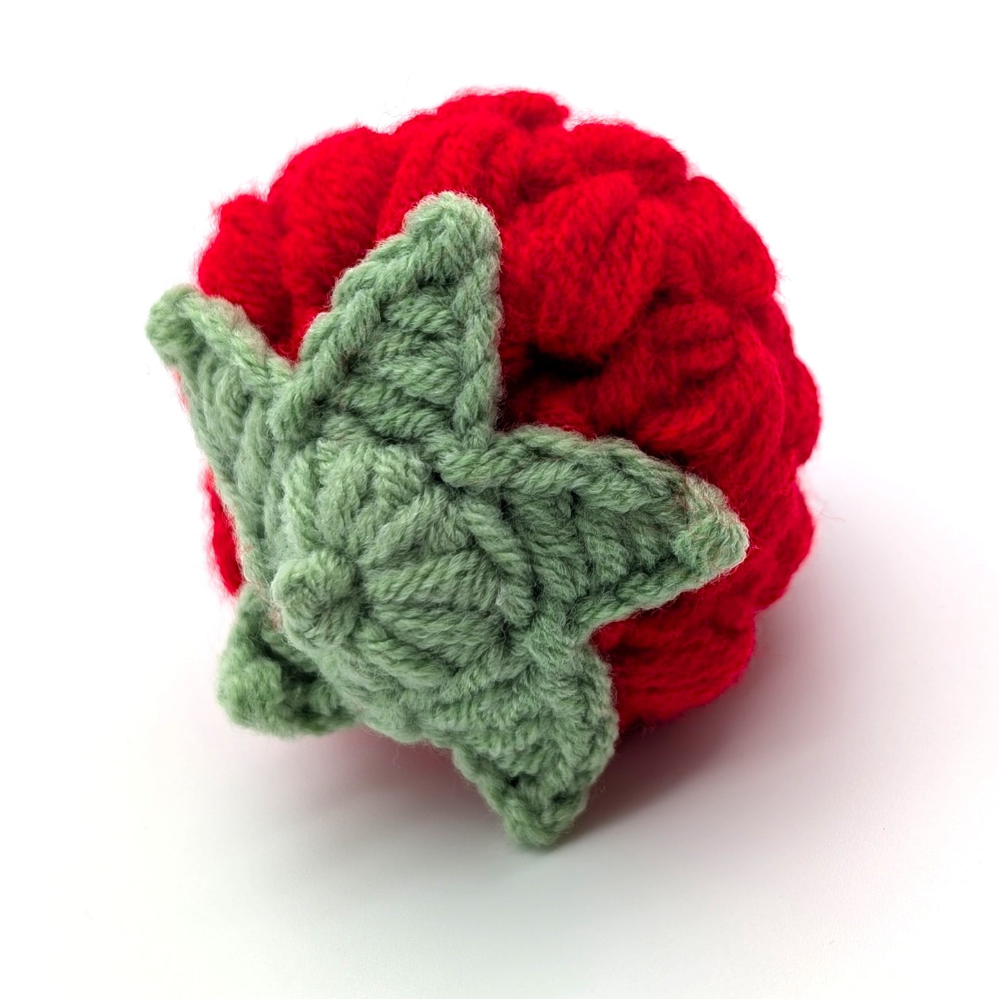 Velvety Raspberry Positive Vibes Crochet Minis