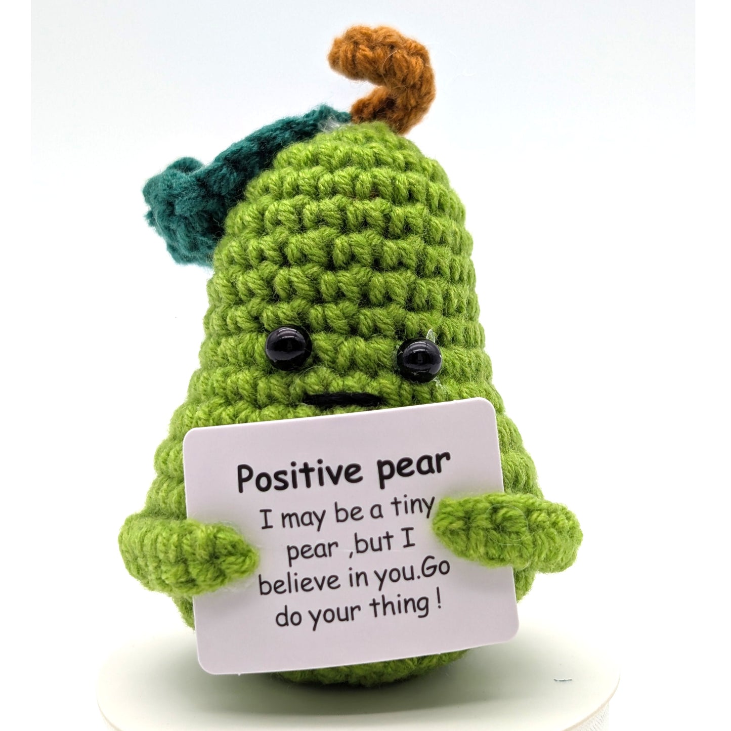 Forest Pear Positive Vibes Crochet Minis