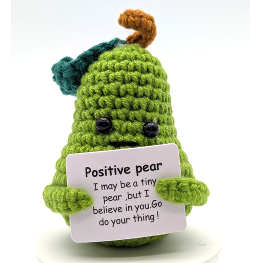 Forest Pear Positive Vibes Crochet Minis