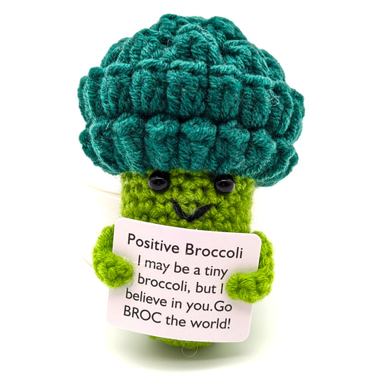 Rich Florets Broccoli Positive Vibes Crochet Minis