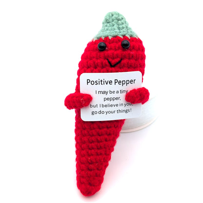 Spice Chili Pepper Positive Vibes Crochet Minis