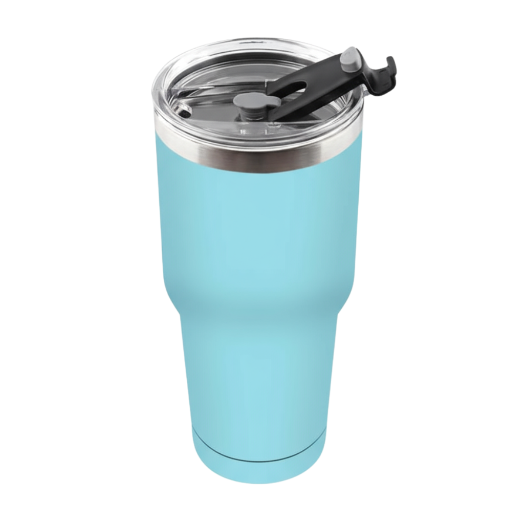 30oz Insulated Stainless Steel Tumbler | Splash-Proof Travel Mug