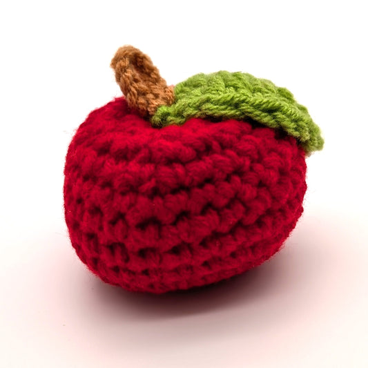 Luscious Red Apple Positive Vibes Crochet Minis