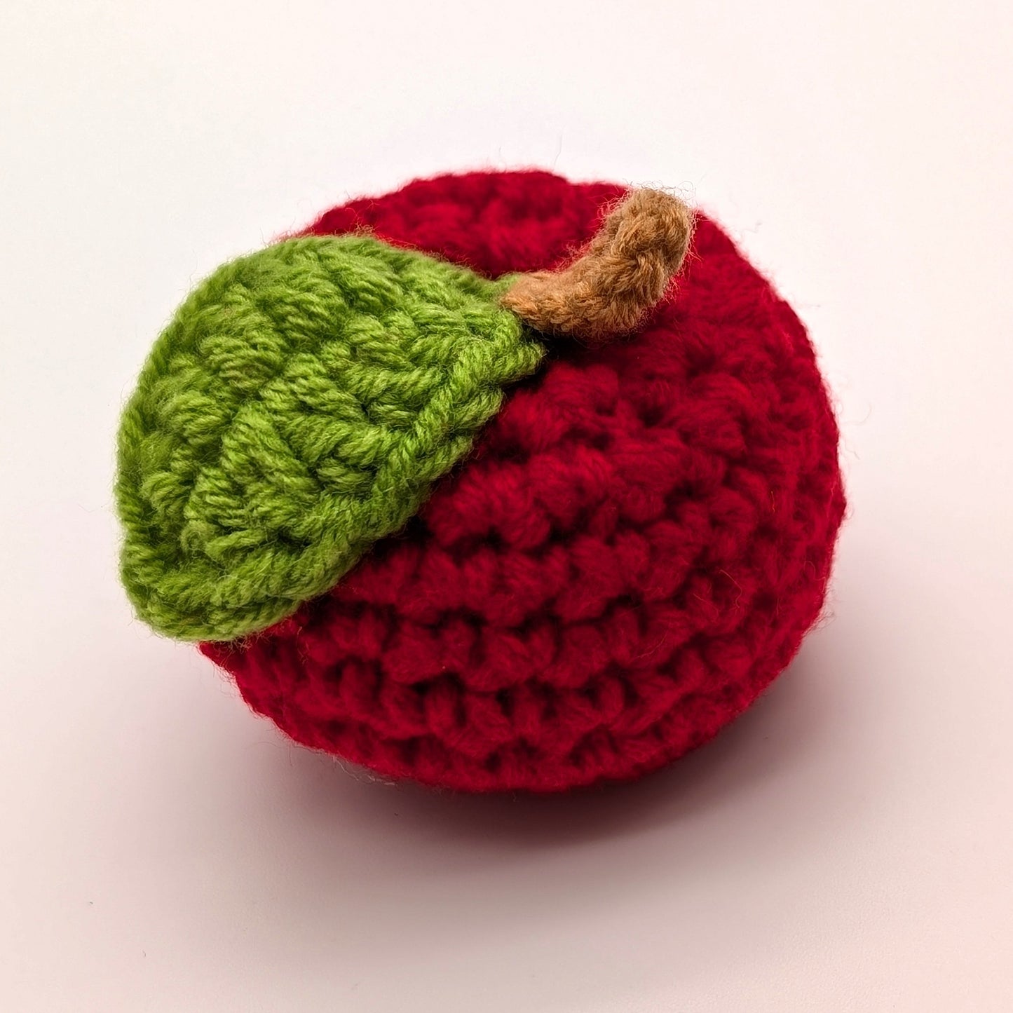 Luscious Red Apple Positive Vibes Crochet Minis