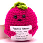 Fuchsia Flame Pitaya Positive Vibes Crochet Minis