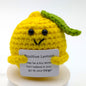 Puckery Lemon Positive Vibes Crochet Minis