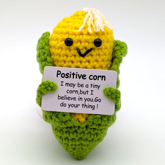 Cheery Cob Corn Positive Vibes Crochet Minis