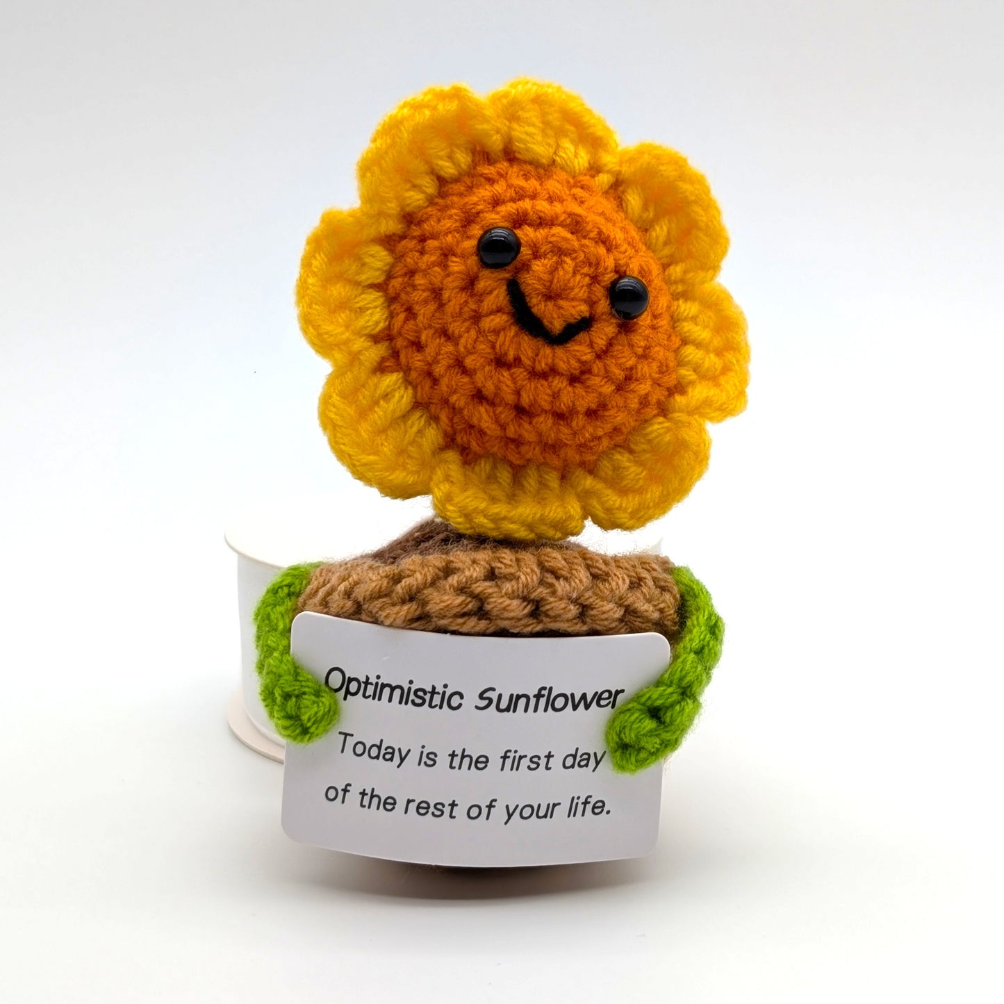 Potted Sunbeam Positive Vibes Crochet Minis