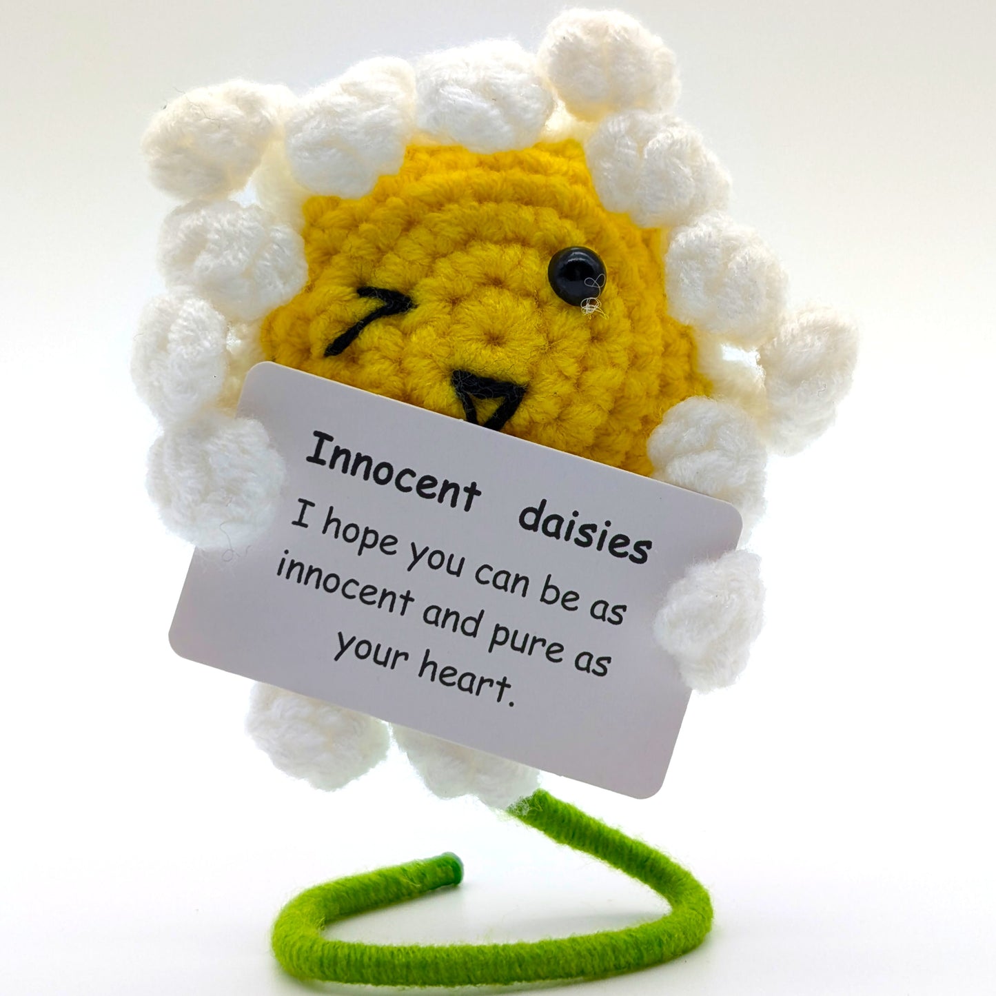 Innocent Daisies Positive Vibes Crochet Minis