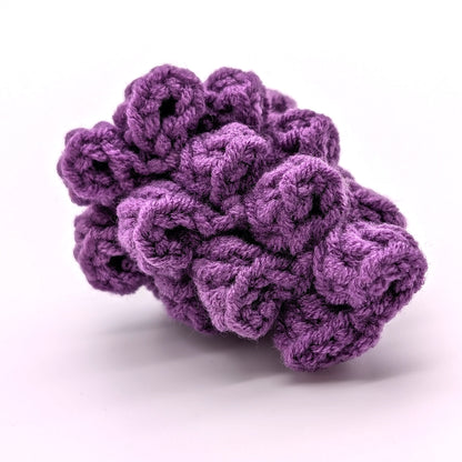 Purple Bunch of Grapes Positive Vibes Crochet Minis