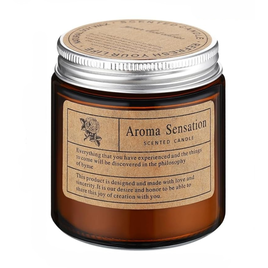 Soy Wax Scented Candle | Soothing White Tea Aroma