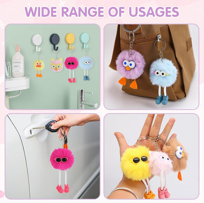 Happy Fuzzies Keychain