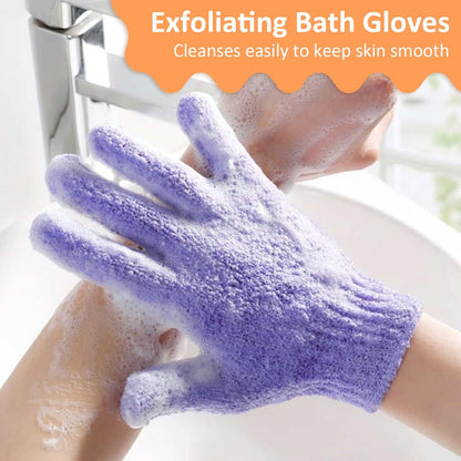 🧤SPA Exfoliation: Gentle & Effective Scrub Gloves for Face and Body 2pc