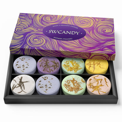 Shower Steamers Aromatherapy Natural Essential Oils Relaxation Home SPA