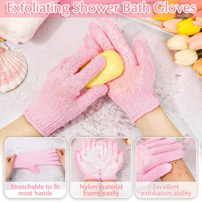🧤SPA Exfoliation: Gentle & Effective Scrub Gloves for Face and Body 2pc