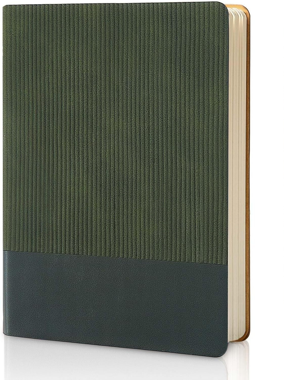 Luxurious A5 Journal | Ribbed velvet-touch | Bookmark, Back pocket | 6 beautiful colors! 💖