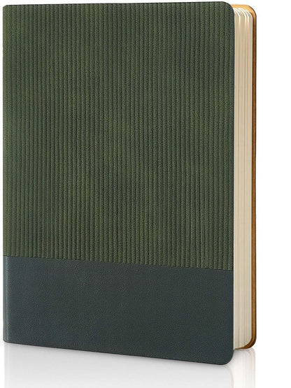 Luxurious A5 Journal | Ribbed velvet-touch | Bookmark, Back pocket | 6 beautiful colors! 💖