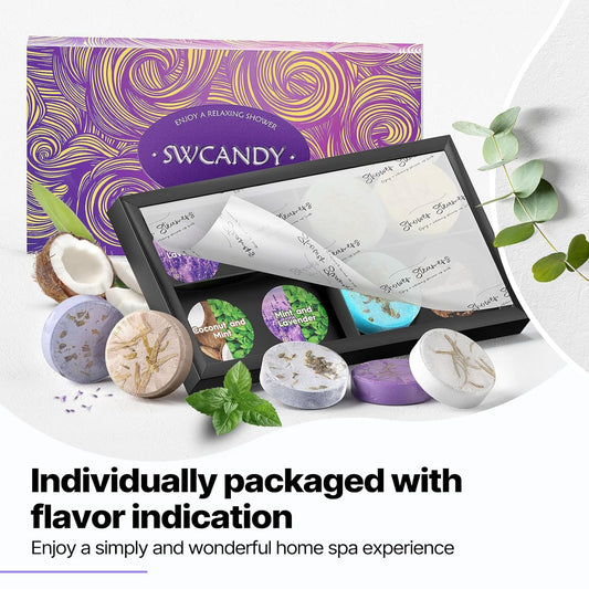 Shower Steamers Aromatherapy Natural Essential Oils Relaxation Home SPA