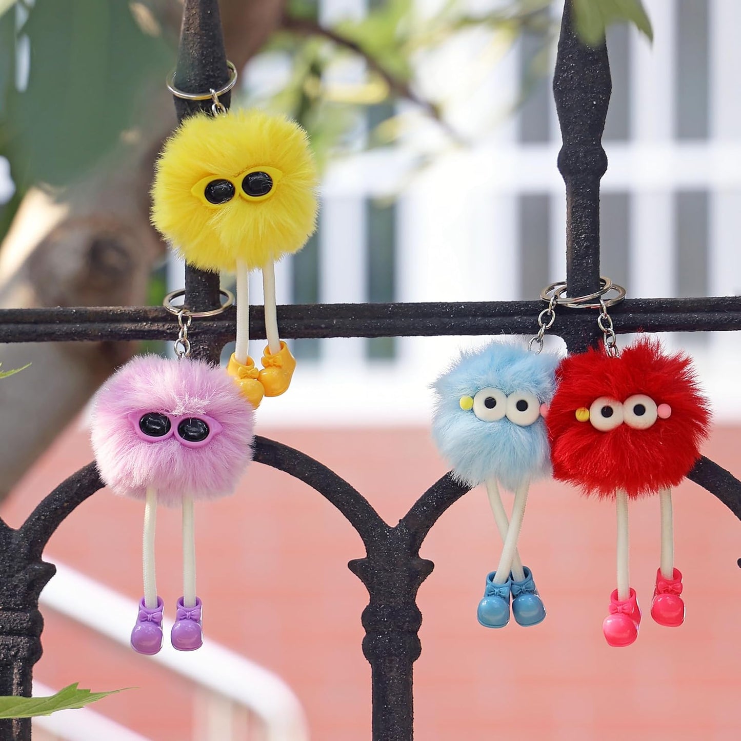 Happy Fuzzies Keychain