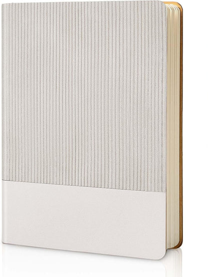 Luxurious A5 Journal | Ribbed velvet-touch | Bookmark, Back pocket | 6 beautiful colors! 💖