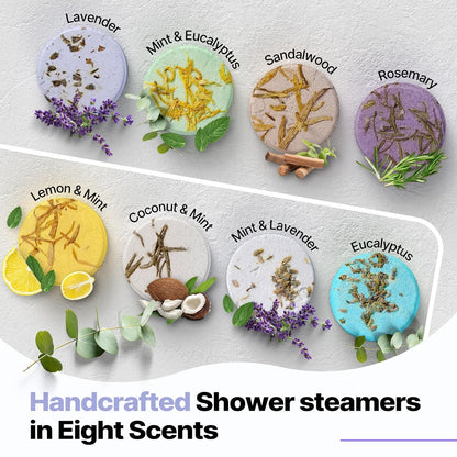 Shower Steamers Aromatherapy Natural Essential Oils Relaxation Home SPA