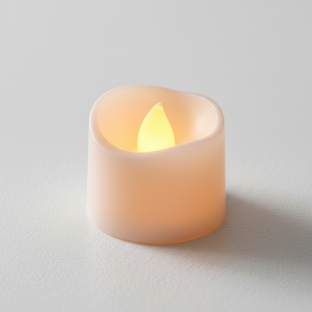 240H Flameless LED Tea Light | Flickering Battery Operated Candle