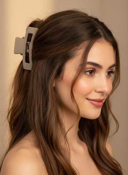 Matte Finish Claw Clips (3.35") | Non-Slip Medium Hair Clips - 14 Colors