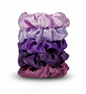 5-Pack Satin Silk Scrunchies for Thick Hair | Damage-Free Hair Ties