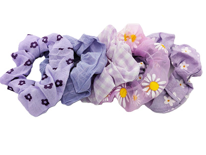 5-Pack Color Assortment Hair Elastics | Strong Non-Slip Ponytail Holders