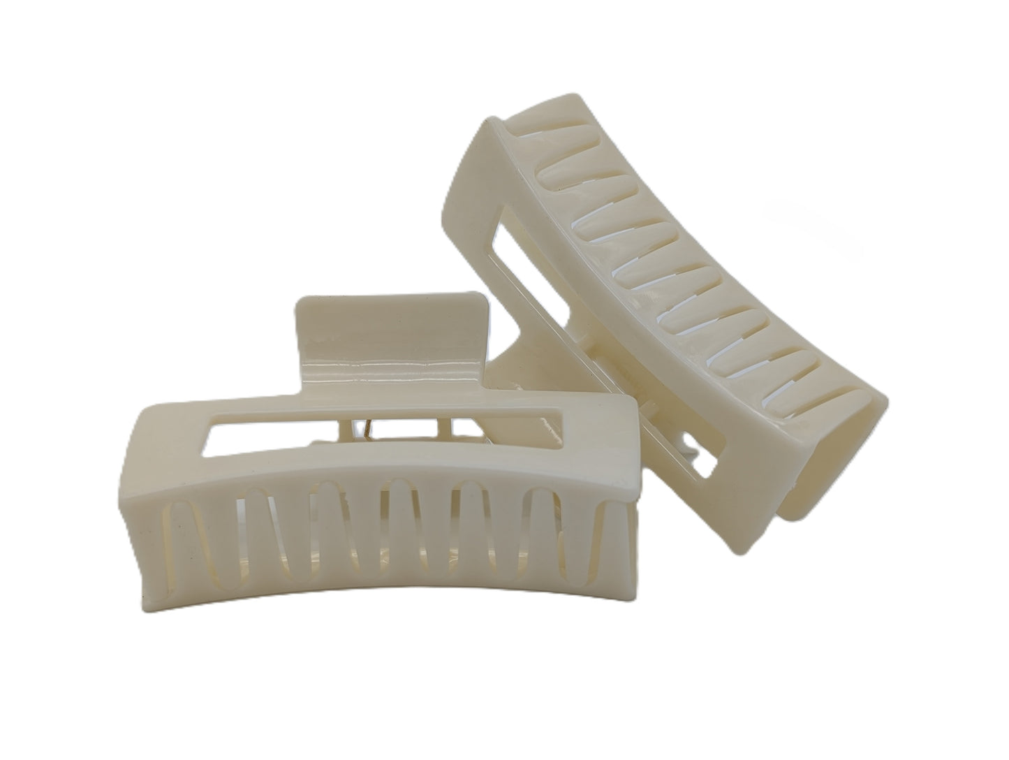 Glossy Clear Acrylic Claw Clip | Non-Slip Hair Clips 9 Colors