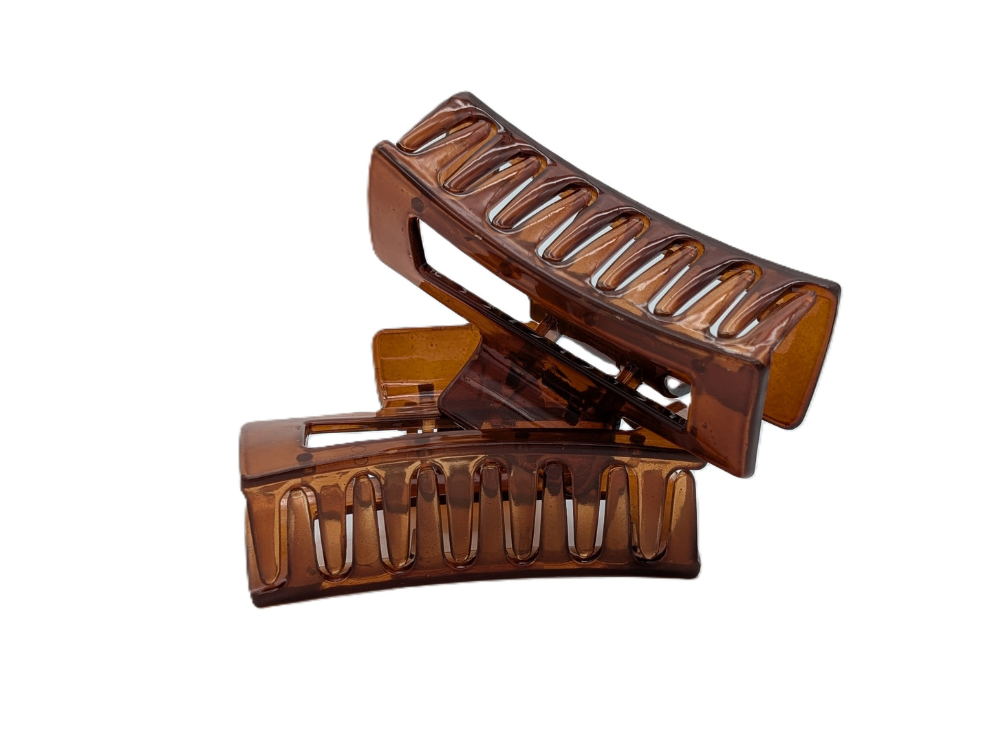 Glossy Clear Acrylic Claw Clip | Non-Slip Hair Clips 9 Colors