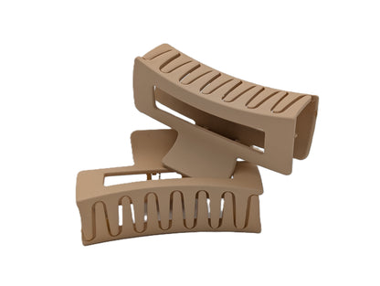 Matte Finish Claw Clips (3.35") | Non-Slip Medium Hair Clips - 14 Colors