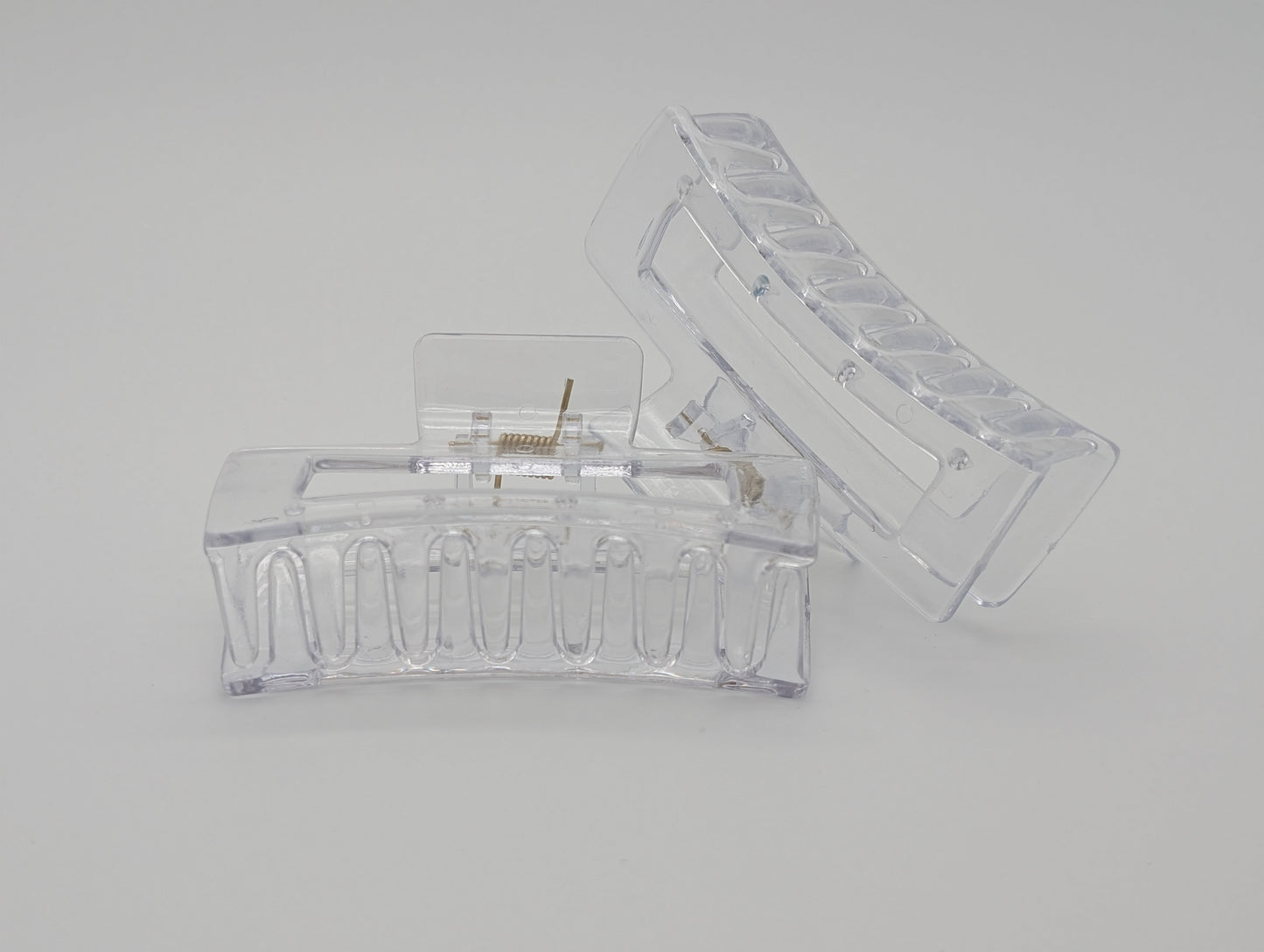 Glossy Clear Acrylic Claw Clip | Non-Slip Hair Clips 9 Colors