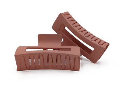 Matte Finish Claw Clips (3.35") | Non-Slip Medium Hair Clips - 14 Colors