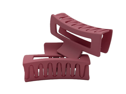 Matte Finish Claw Clips (3.35") | Non-Slip Medium Hair Clips - 14 Colors