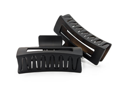 Matte Finish Claw Clips (3.35") | Non-Slip Medium Hair Clips - 14 Colors