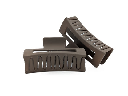 Matte Finish Claw Clips (3.35") | Non-Slip Medium Hair Clips - 14 Colors