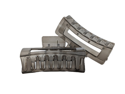 Glossy Clear Acrylic Claw Clip | Non-Slip Hair Clips 9 Colors