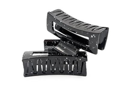 Marble Acrylic Claw Clips (3.35") | Non-Slip Hair Clips for Thick Hair