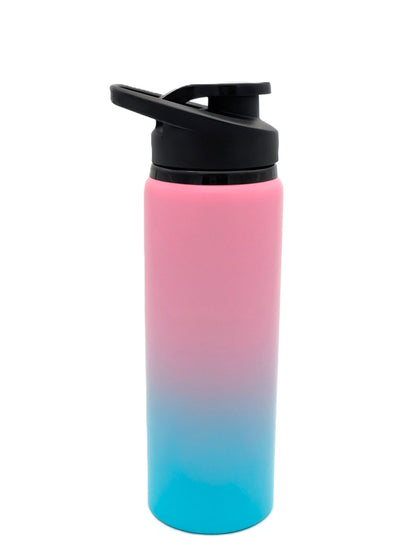 25oz Reusable Aluminum Water Bottle | Snap-Lid, Multi-Color Sports Travel