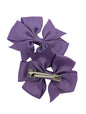 Boutique Pinwheel Clips 3" Grosgrain Pair