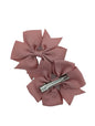 Boutique Pinwheel Clips 3" Grosgrain Pair