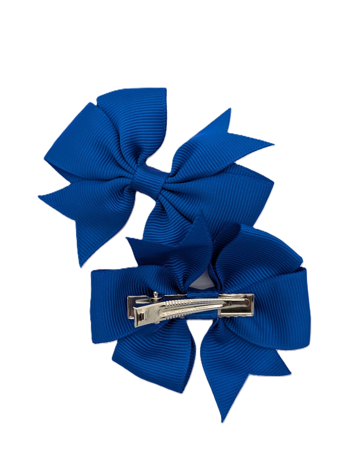 Boutique Pinwheel Clips 3" Grosgrain Pair